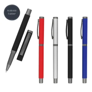 al-18115r-main Aventus – Bolígrafo Metálico Acabado Rubber