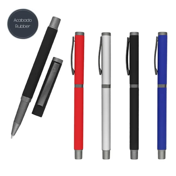 Aventus – Bolígrafo Metálico Acabado Rubber