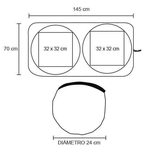 bl-009-extra Indus – Parasol Panorámico Plegable De