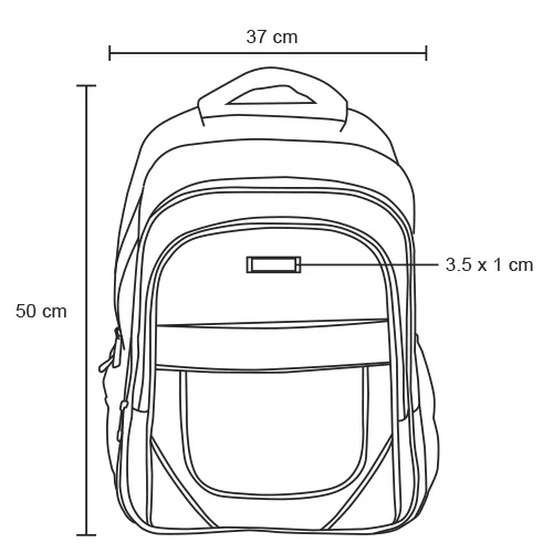 Cantuchi – Mochila De 4 Compartimentos