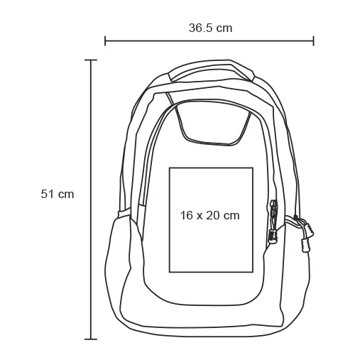 bl-021-extra Lapen – Mochila De 2 Compartimentos