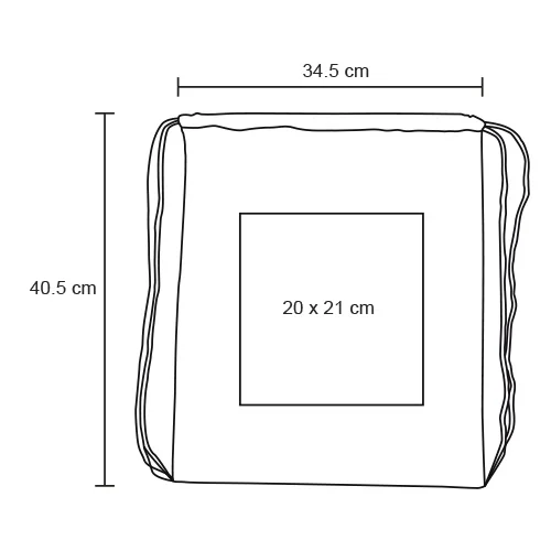 Vanila – Morral De Algodón Cosido
