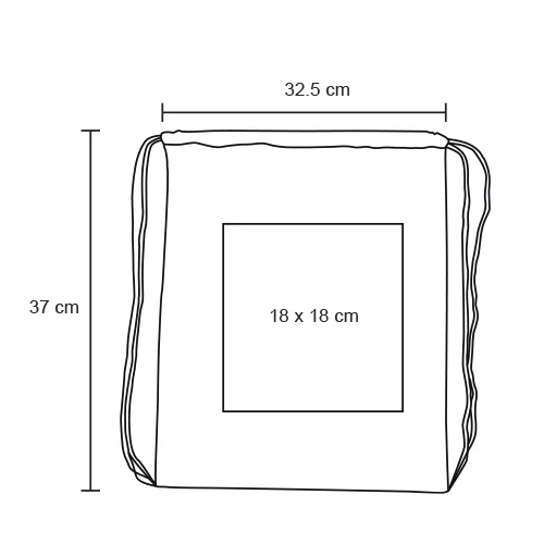 bl-062-extra Akumal – Morral De Algodón Cosido