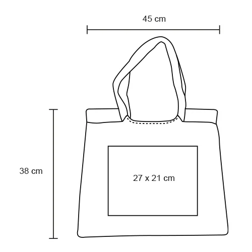 Cabo – Bolsa De Algodón Cosida