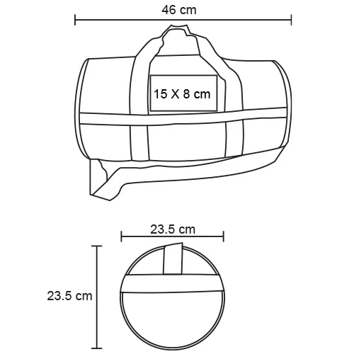 bl-138-extra Napoli – Maleta Deportiva Plegable, Doble