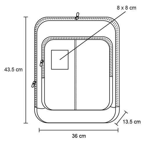 Polo – Mochila De 2 Compartimentos.