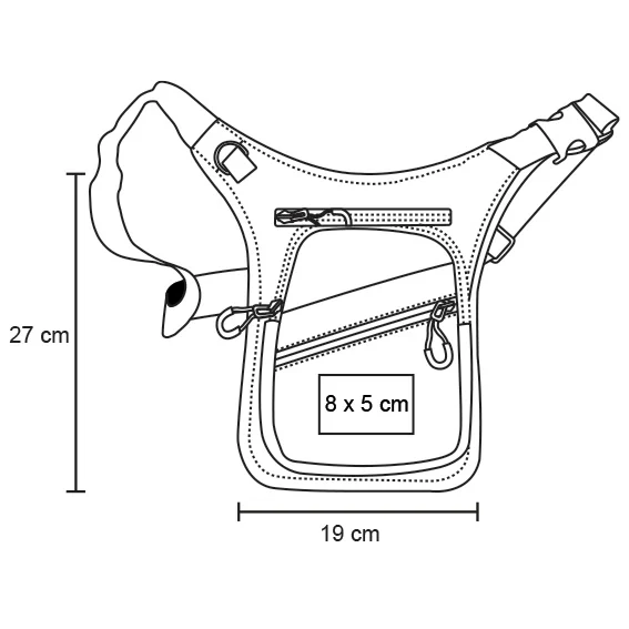 Vin – Bolsa De Hombro De 4 Compartimentos,