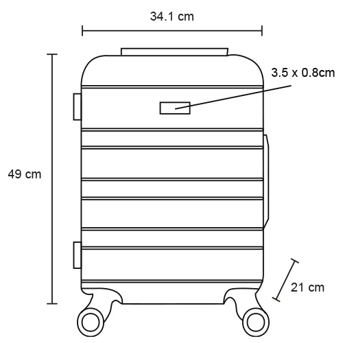 bl-155-extra Odyssey – Maleta De Plástico