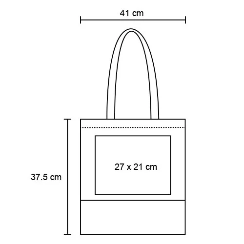 Saint – Bolsa De Algodón Cosida De 113 Gr/m2
