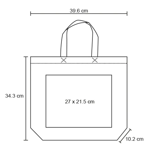 bl-197-extra Camaleon – Bolsa Ecológica De Non Woven De 97