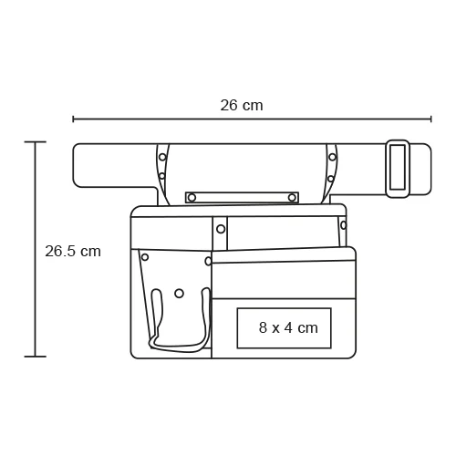 bl-205-extra Drew – Cinturón Porta Herramientas
