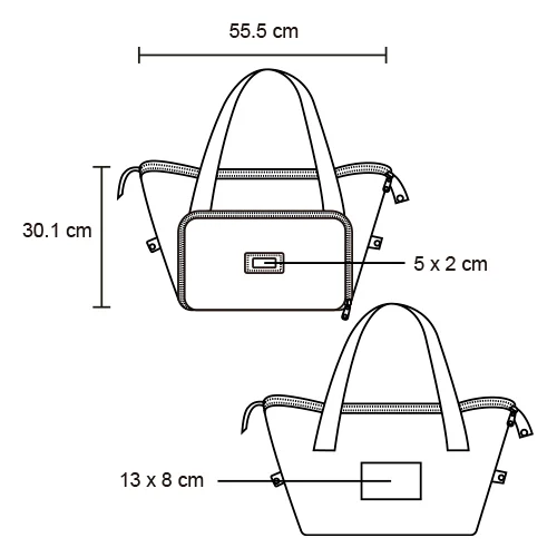 Kigali – Maleta Plegable De 1 Compartimento, 3
