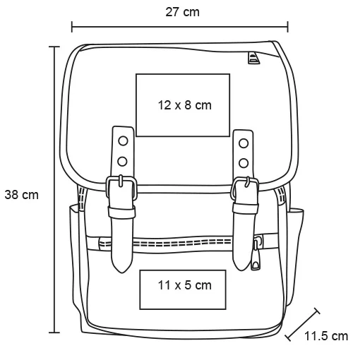 bl-212-extra Thim – Mochila De Curpiel De 1 Compartimento