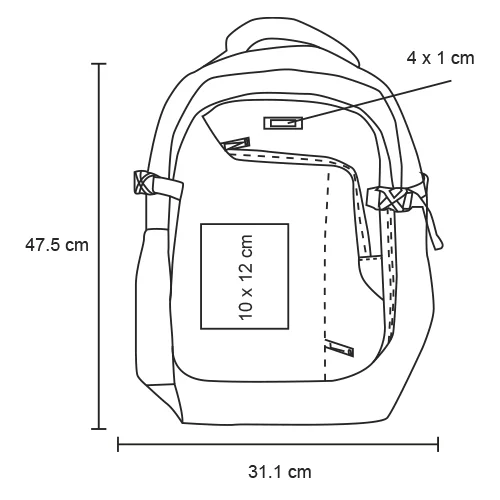 Altai – Mochila De 1 Compartimento Principal