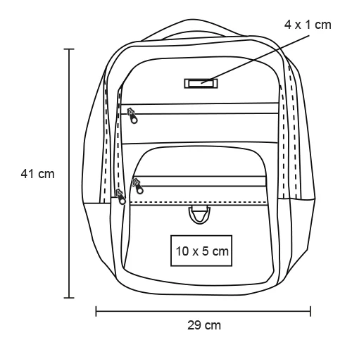 Gorno – Mochila De 3 Compartimentos, 1
