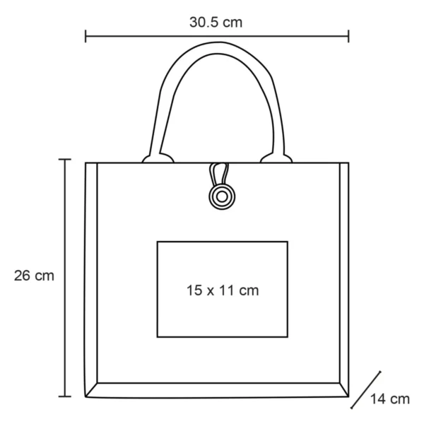 bl-231-extra Yam – Bolsa De Loneta Laminada