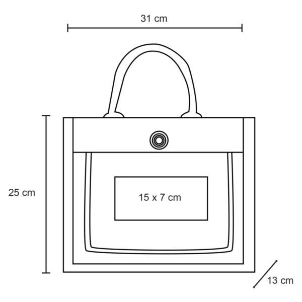 Tika – Bolsa De Yute Laminado