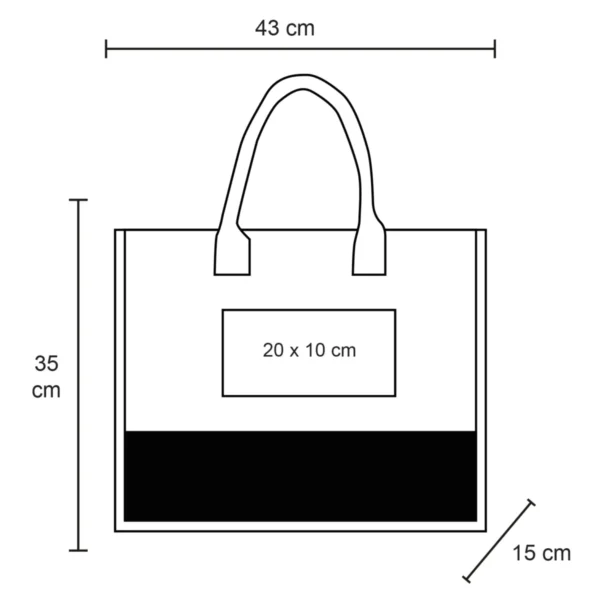 Kar – Bolsa De Loneta De 223 Grs/m2  Laminada