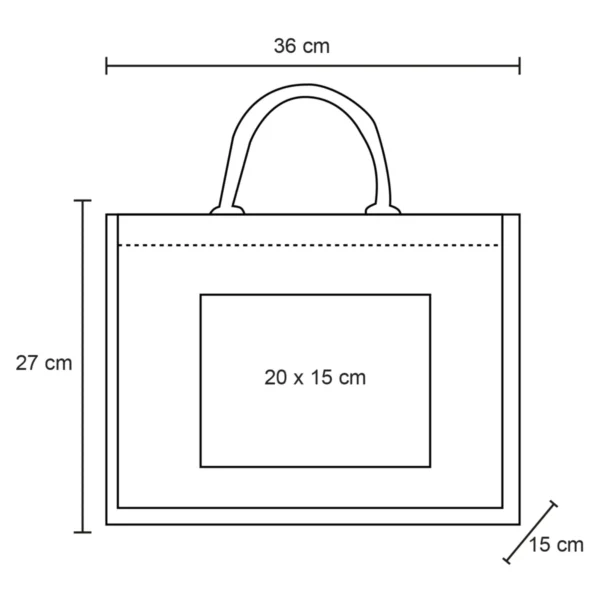 Ran – Bolsa De Yute Laminado