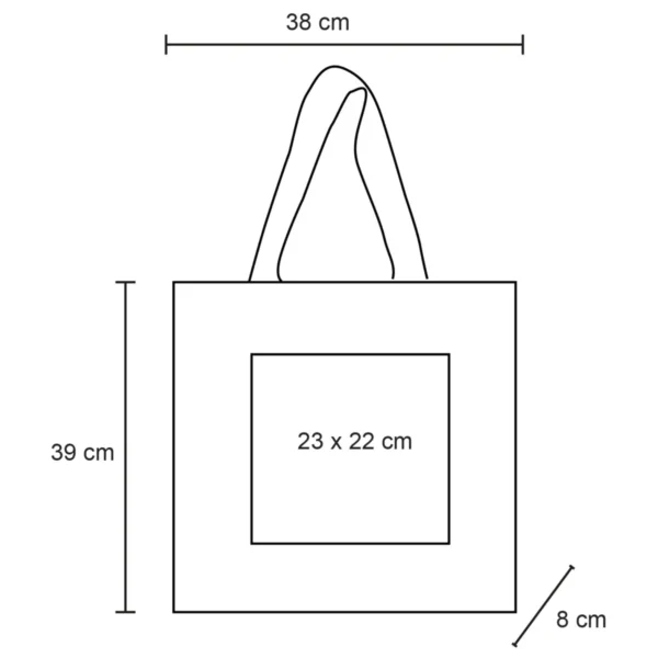 Handi – Bolsa De Yute Laminado De 1