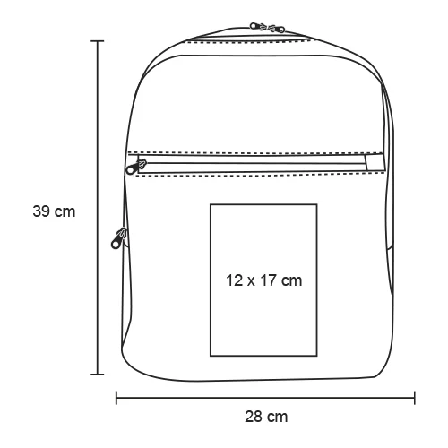 Zai – Mochila De 3 Compartimentos, 1
