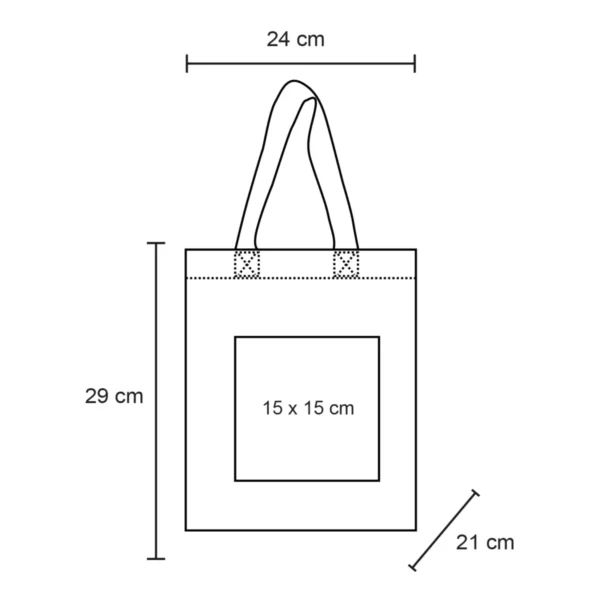 Wovi – Bolsa De Non Woven Termosellada De 80