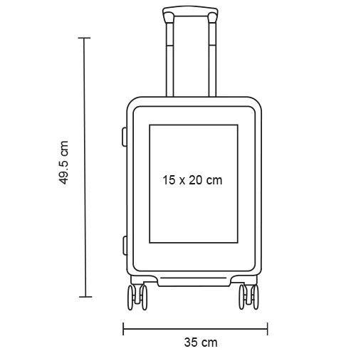 bl-265-extra Voyage – Maleta De Plástico