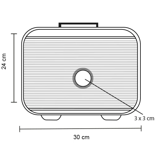 Tiny – Maleta De Viaje De Plástico