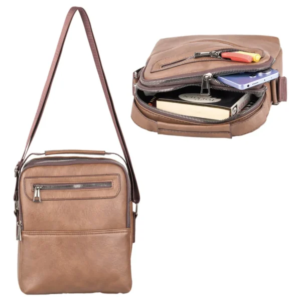 bl-303-main Max – Bolsa De Hombro De Vinipiel