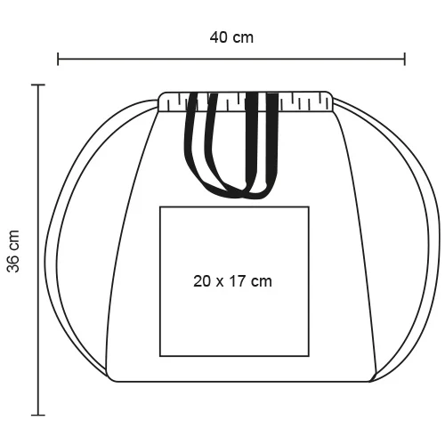 Shell – Bolsa De Algodón De 150 G/m² , Cosida