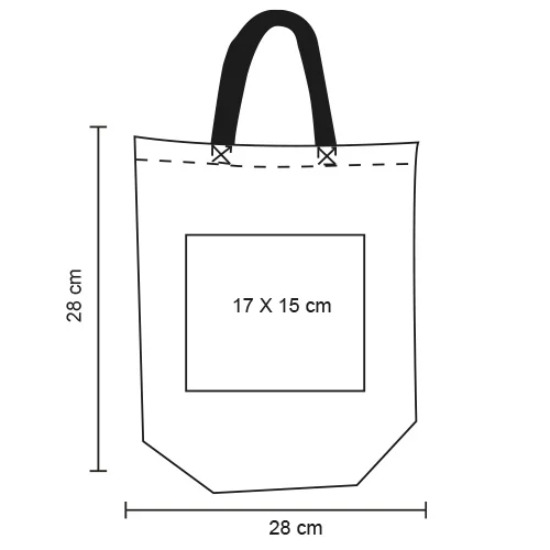 bl-342-extra Amaru – Bolsa Ecológica Chica De Non Woven