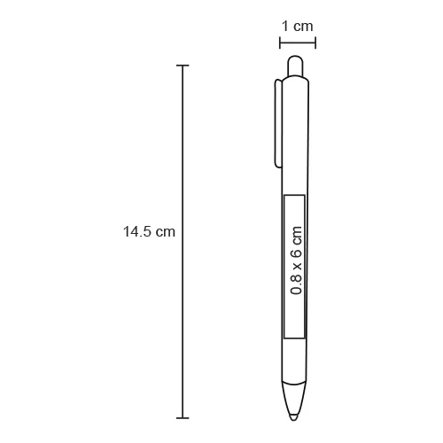 Malaga – Bolígrafo De Plástico