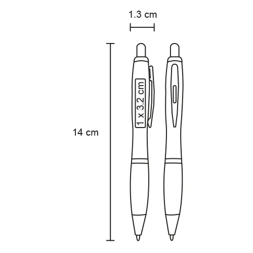Star – Bolígrafo Plateado