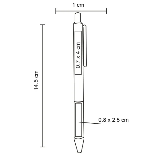 Zaci – Bolígrafo Plástico