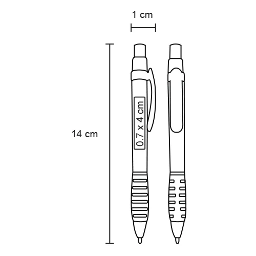 bp-30128-extra Arenal – Bolígrafo De Plástico
