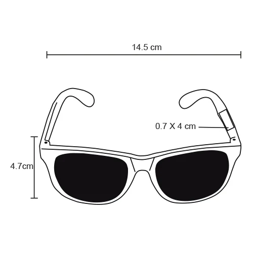 cp-058-extra Caribe – Lentes De Sol De Plástico