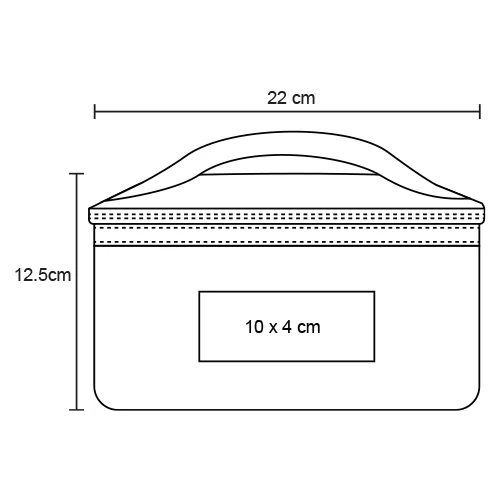 Kate – Cosmetiquera Rectangular