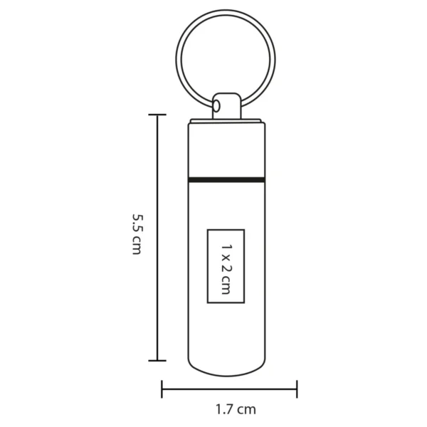 cp-151-extra Hefner – Pastillero De Aluminio De 2 Piezas