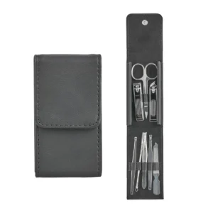 Nate – Set De Manicure En Estuche De Curpiel