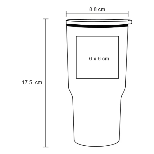 Eco Coupe – Termo De Rpet De Doble Pared
