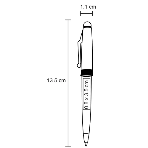 fm-0573-extra Michigan – Bolígrafo Metálico En Acabado Mate,