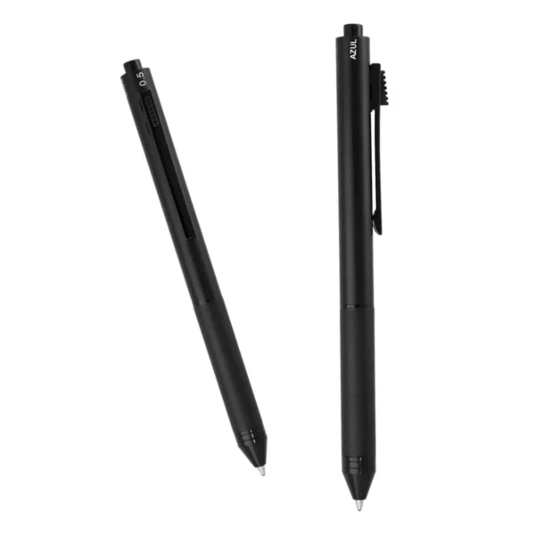 Clina – Boligráfo Metálico 4 En 1; Negro,