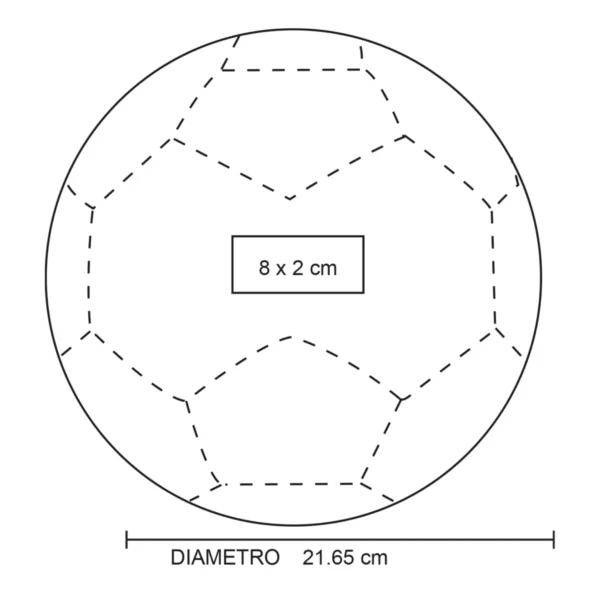 Cr7 – Balón De Fútbol Talla 5