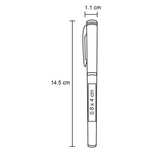Golda – Bolígrafo De Plástico