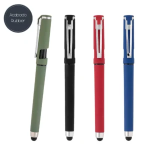 Lioz – Bolígrafo De Plástico Acabado Rubber,