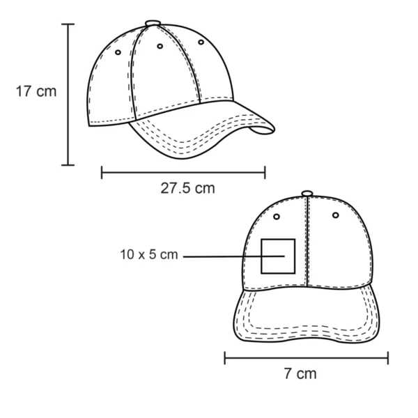 Pine – Gorra De 6 Gajos