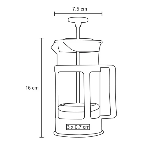 Valery – Cafetera De Cristal