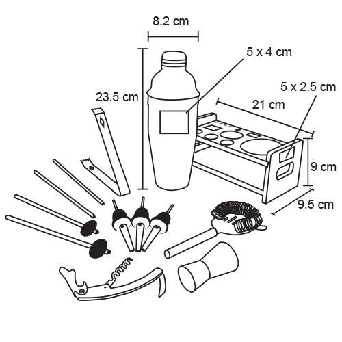Daiquiri – Set Para Preparación De Bebidas