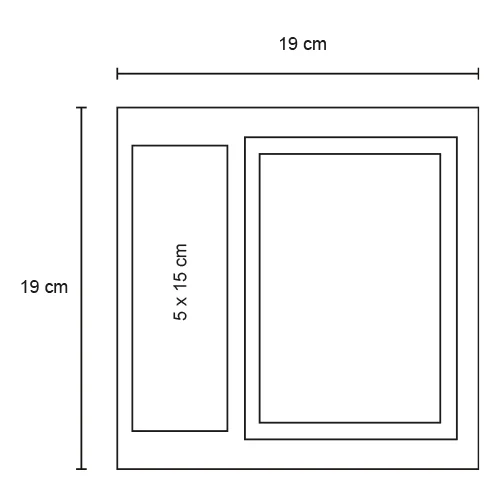 Waldorf – Portarretratos De Cristal