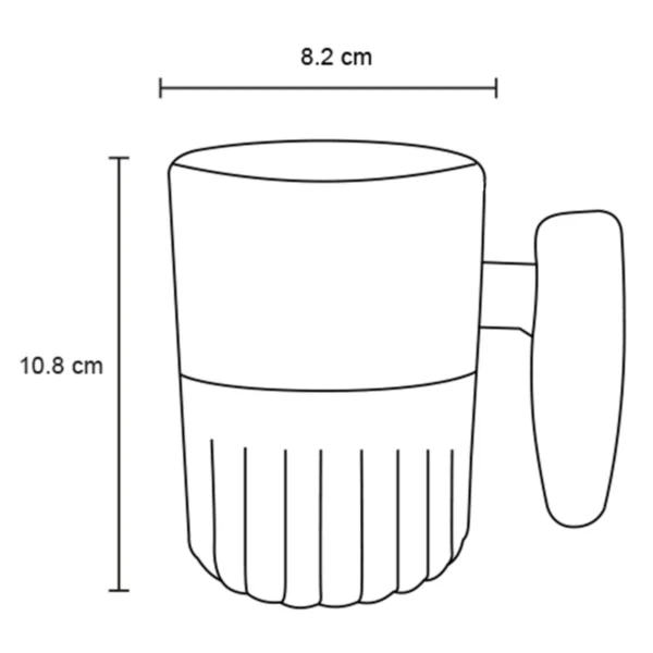 Lait – Taza De Cerámica Acabado Brilloso